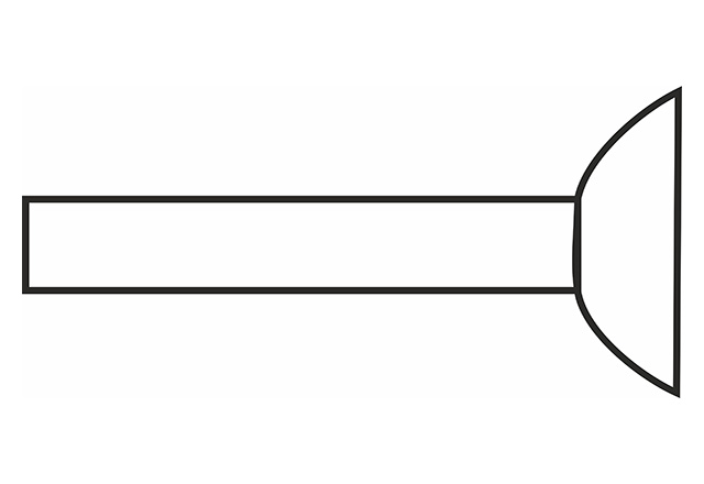 Nit łeb stożkowy DIN 661